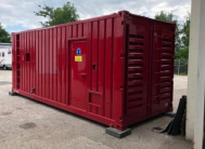 5 pieces Container power generators, 1250 kVA - used 