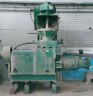 Vacuum extruder 350 mm, used