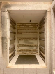 Kammerofen, elektrisch beheizt, 1400 °C, 200 Liter - gebraucht 